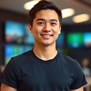 Headshot of Alex Chen, Lead Developer at Vajuq Forge