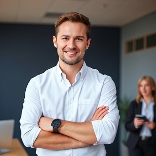 Headshot of Liam O'Connor, Project Manager